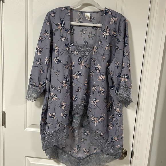 Japna Lounge Other - Pajama shorts set with coverup